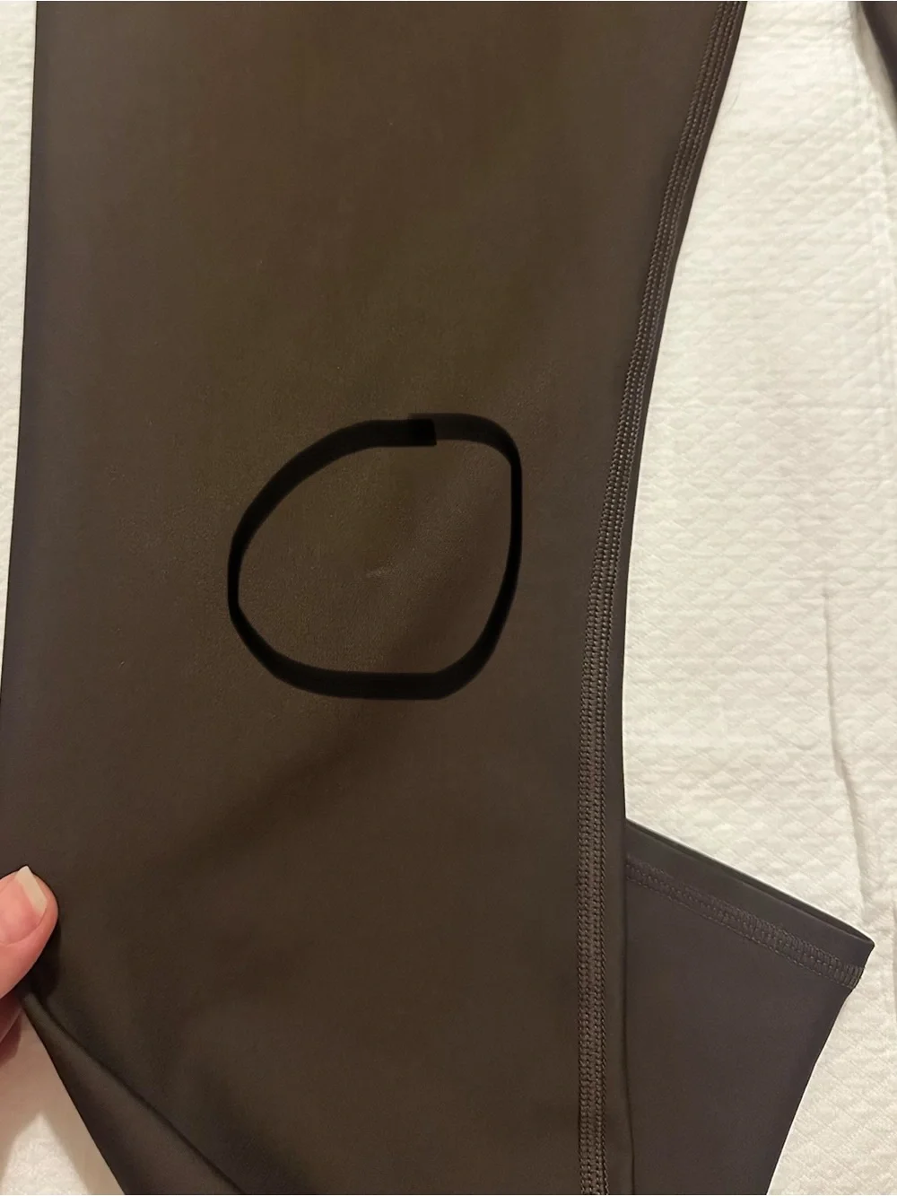 Alo Yoga High Waist Airlift Legging in Espresso Medium